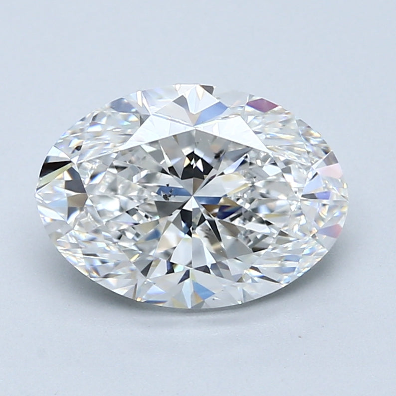 2.8ct Oval E SI1 Natural Diamond