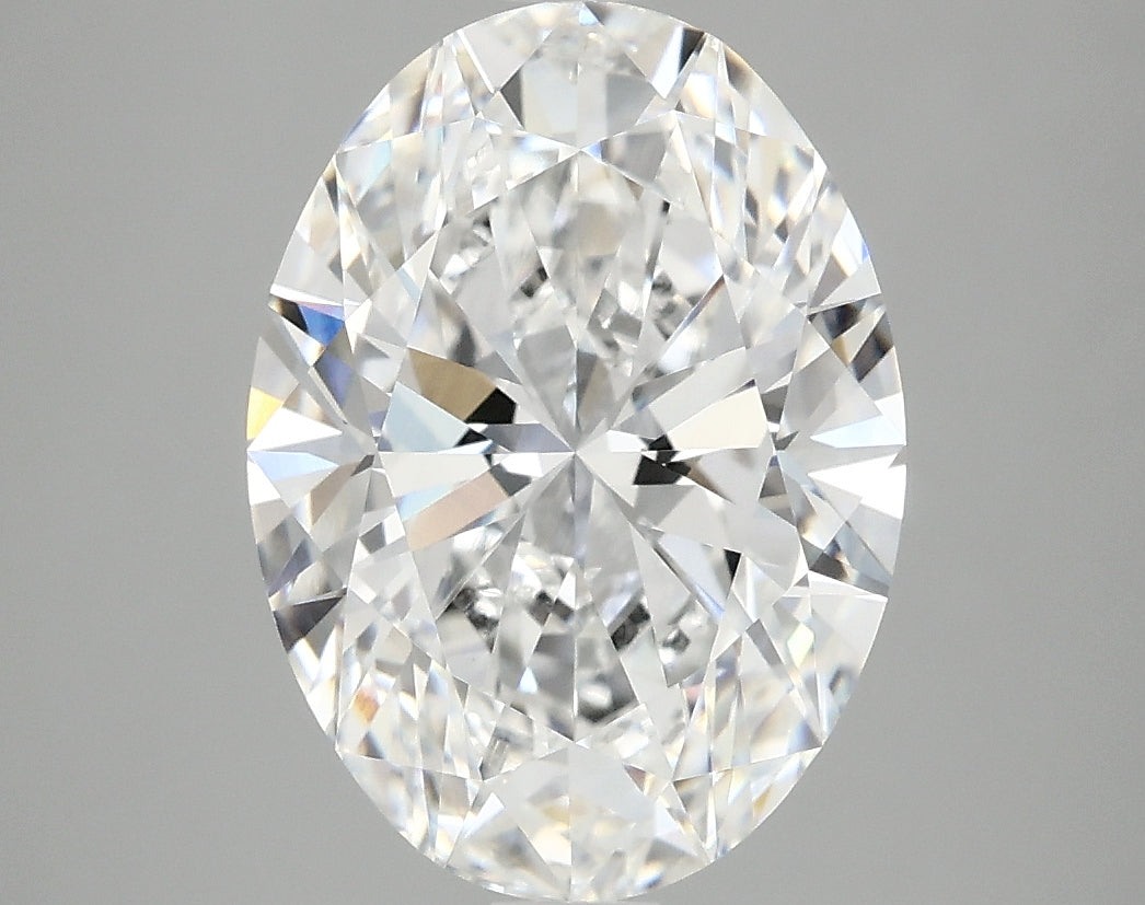 3.97ct Oval E VVS2 Lab Grown Diamond
