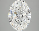 3.97ct Oval E VVS2 Lab Grown Diamond