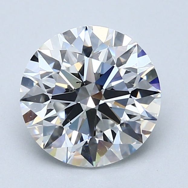 2ct Round D VS2 Natural Diamond