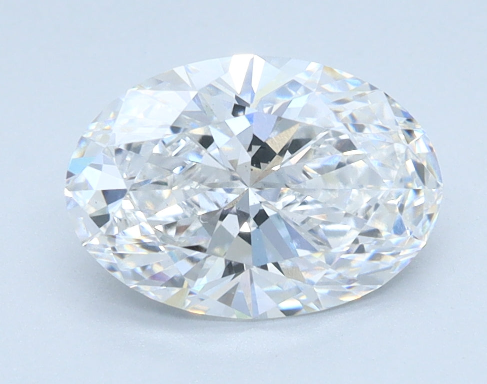1.57ct Oval D VS2 Lab Grown Diamond