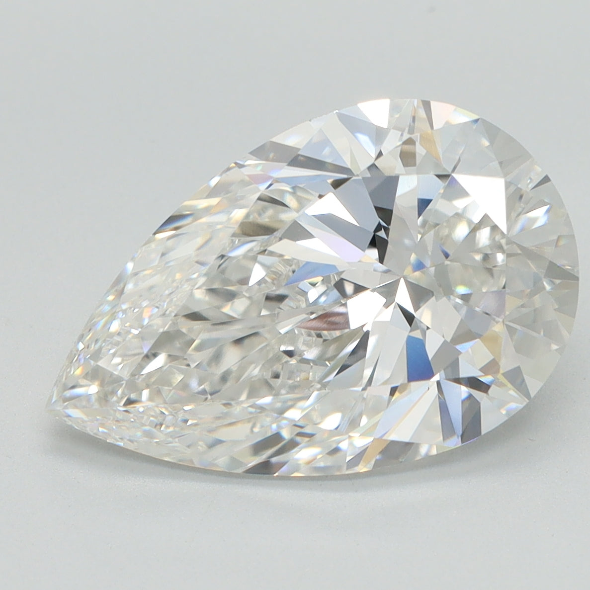 4.02ct Pear F VVS1 Lab Grown Diamond