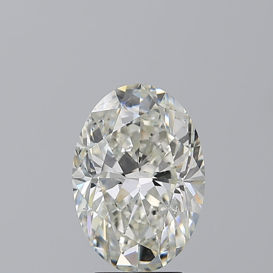 3.51ct Oval I SI2 Natural Diamond