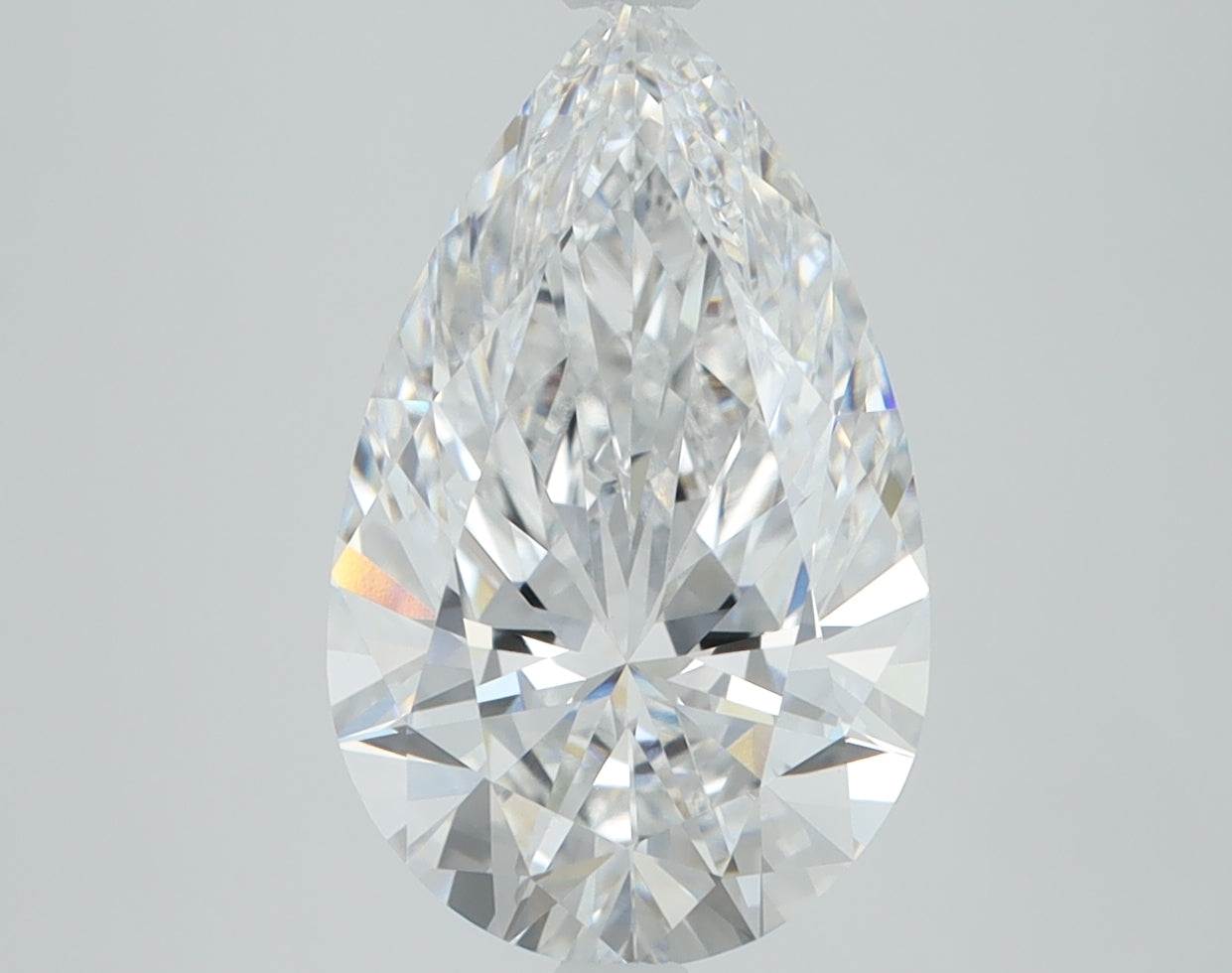 3.48ct Pear D VS2 Lab Grown Diamond