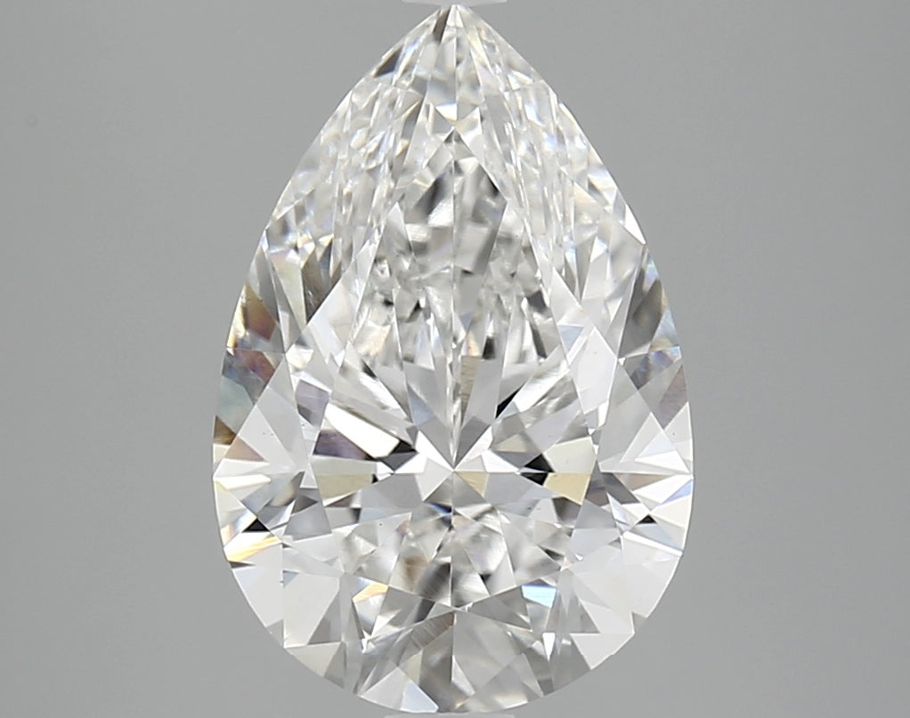 3.9ct Pear F VS1 Lab Grown Diamond