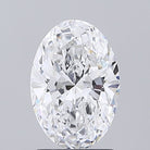 1.42ct Oval D VVS2 Lab Grown Diamond