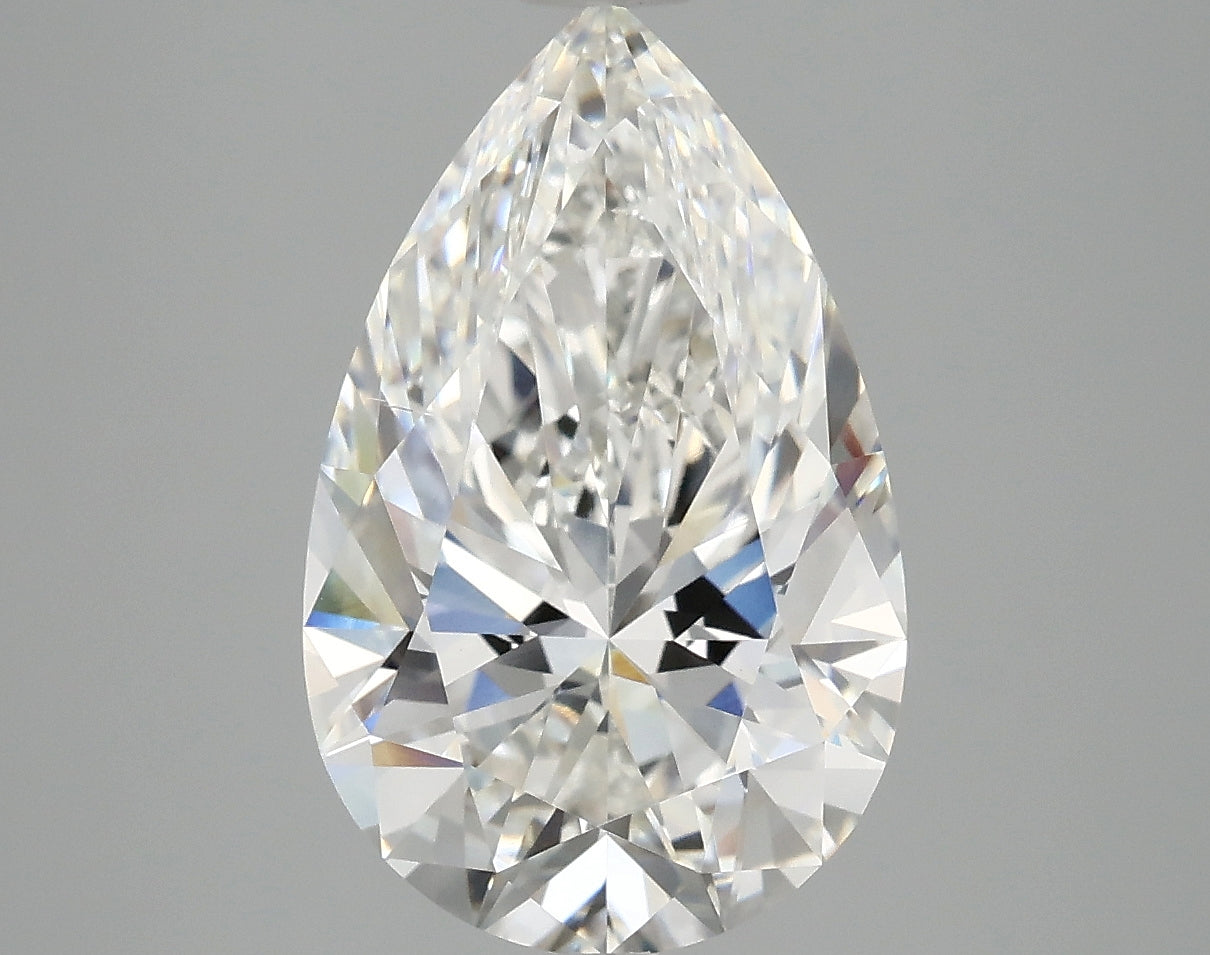 4.35ct Pear F VS2 Lab Grown Diamond
