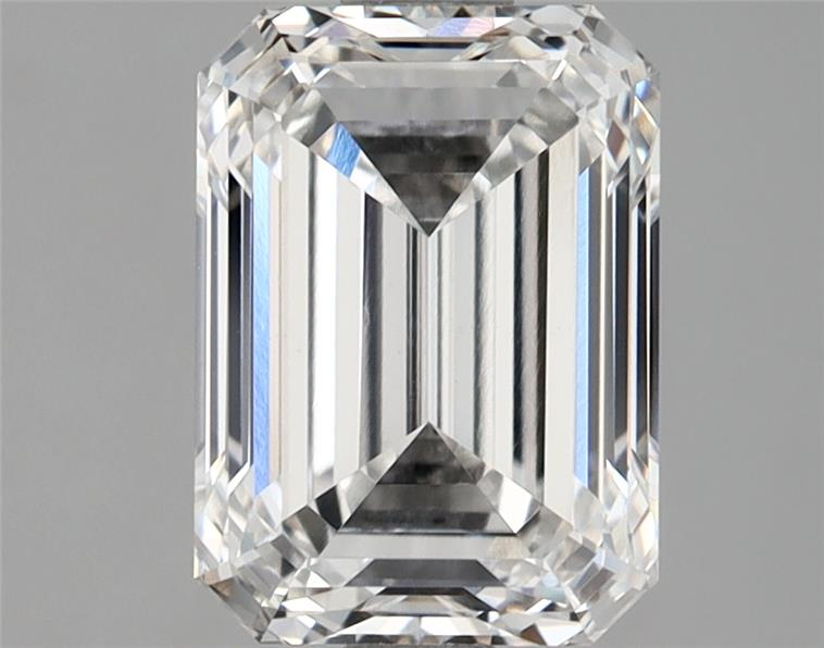 2.22ct Emerald F VVS2 Lab Grown Diamond