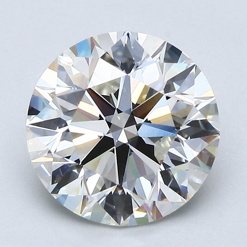 2.82ct Round H VS1 Natural Diamond