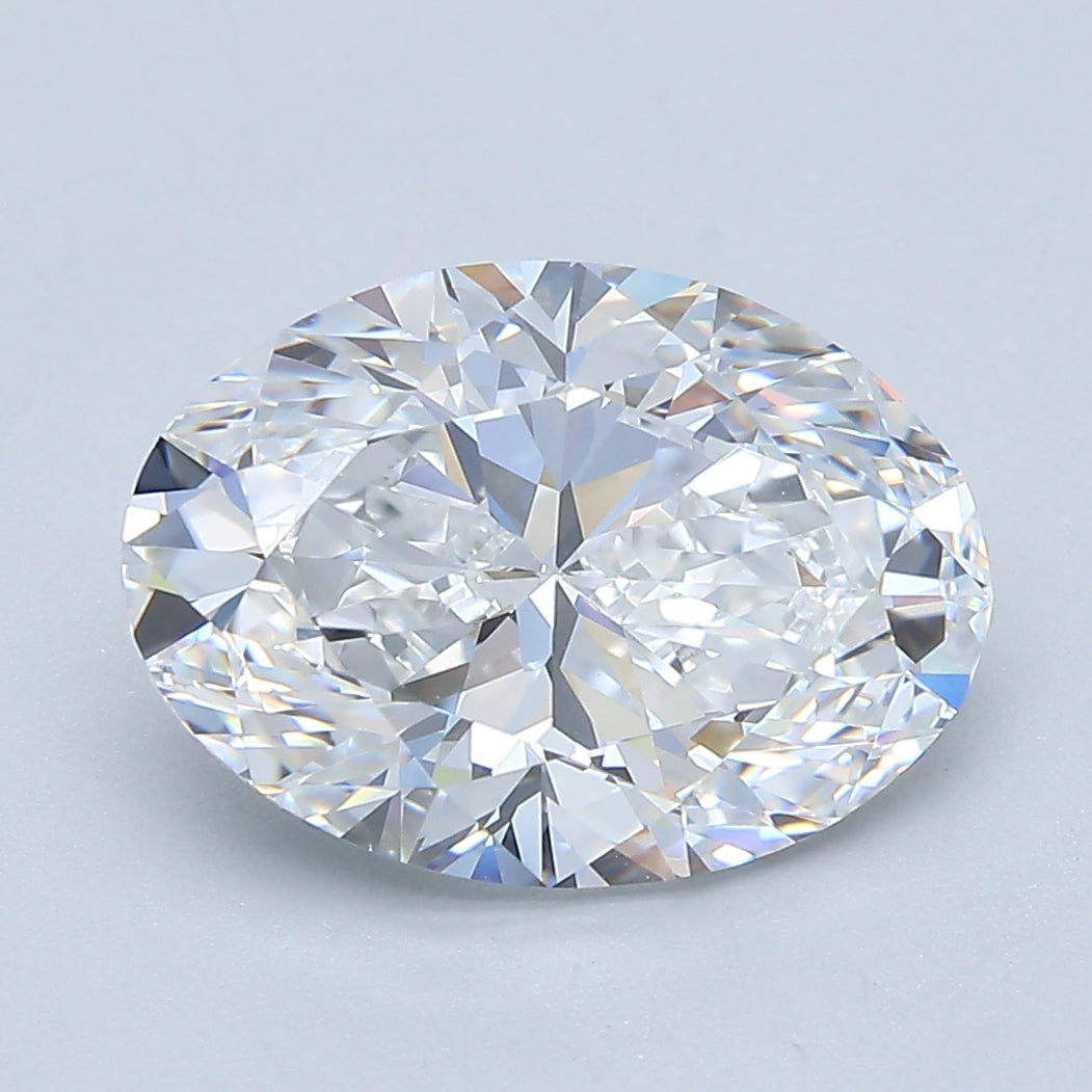 3.5ct Oval E VS1 Natural Diamond