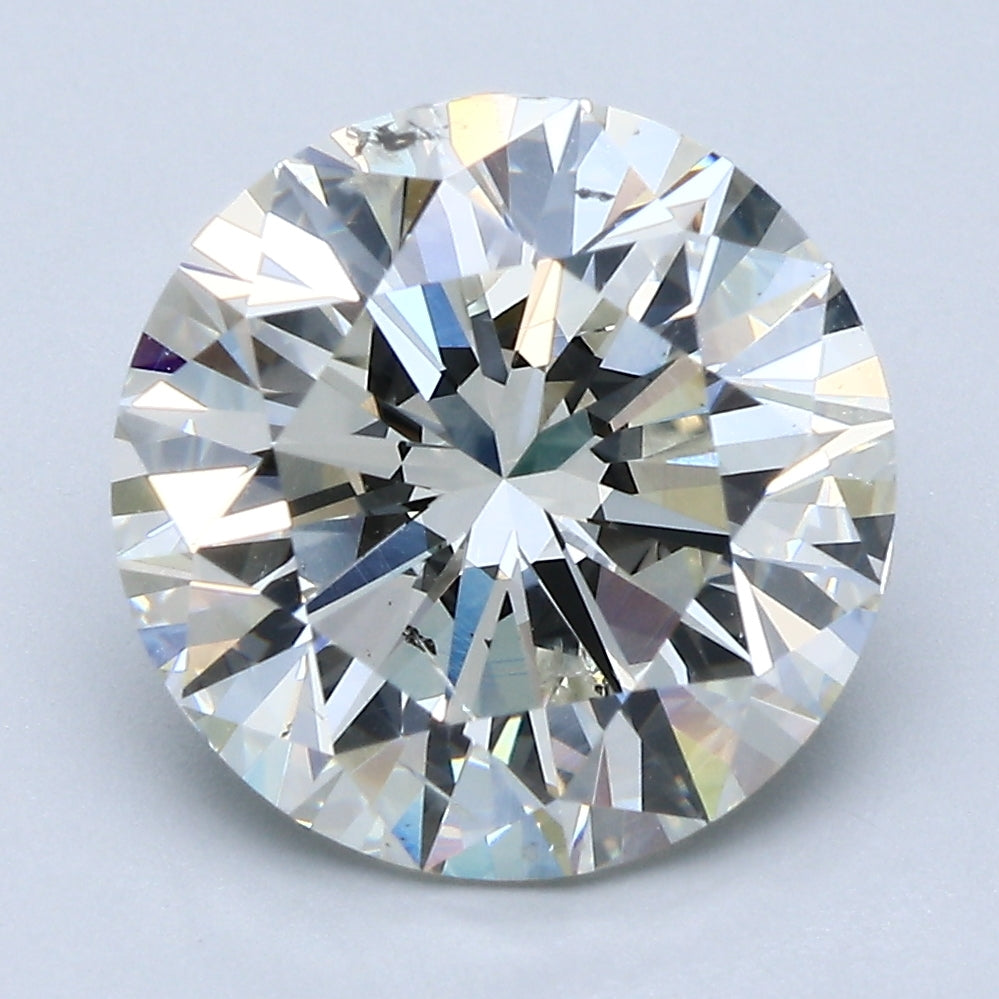 5.18ct Round I SI2 Natural Diamond