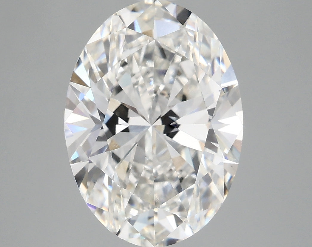 3.84ct Oval F VS2 Lab Grown Diamond