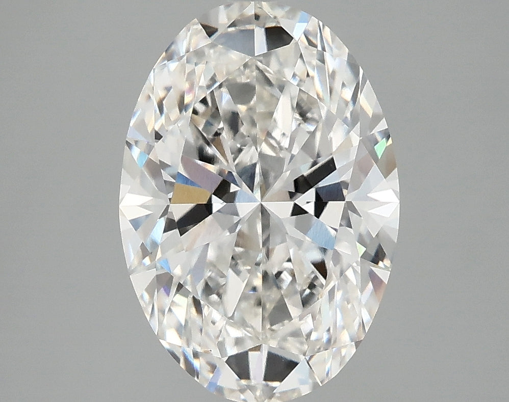 3.45ct Oval F VVS2 Lab Grown Diamond