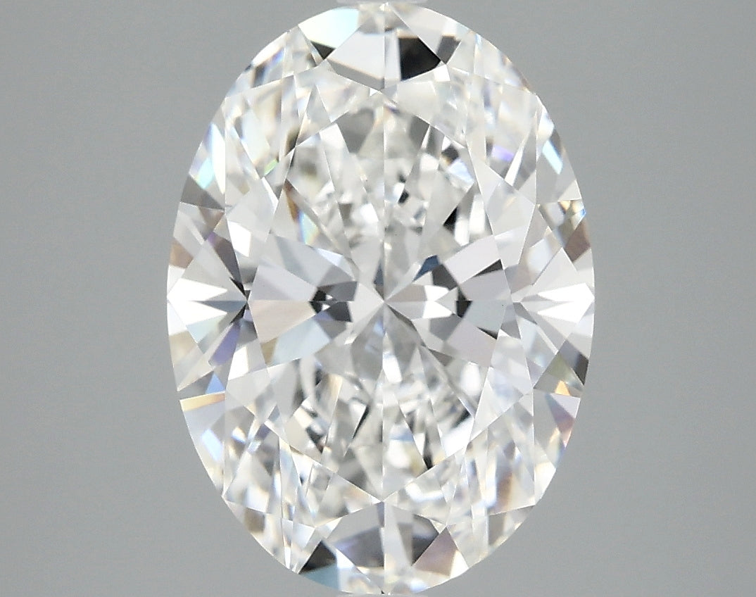 3.87ct Oval E VVS2 Lab Grown Diamond