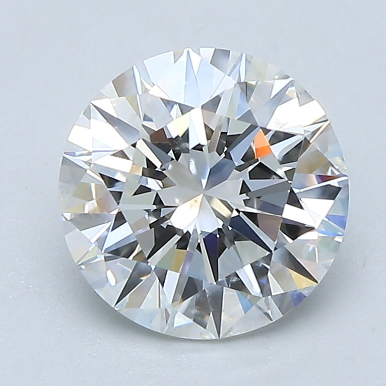 2ct Round F I1 Natural Diamond