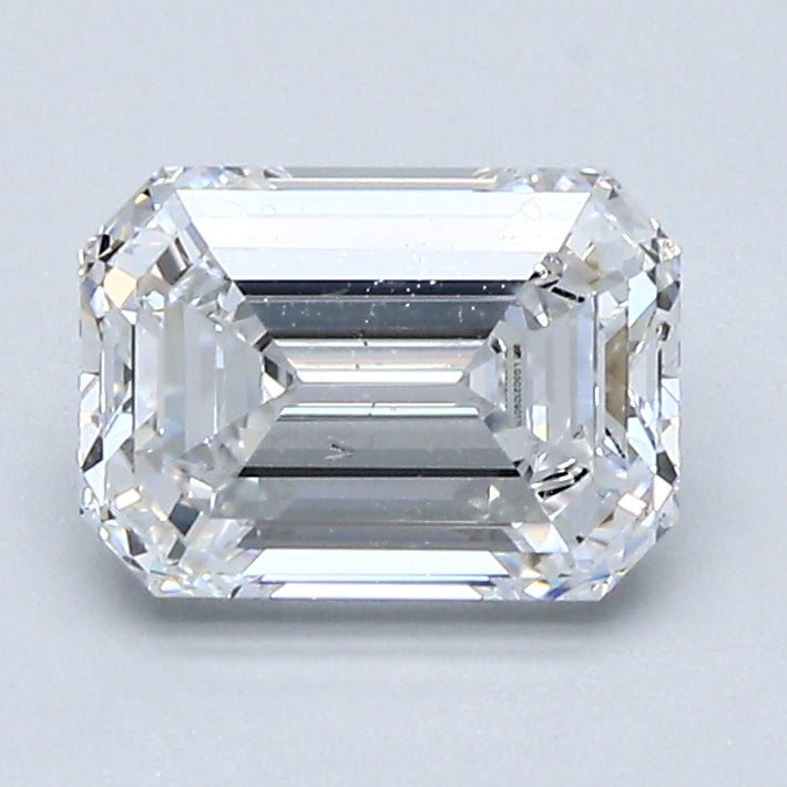 1.53ct Emerald D SI1 Lab Grown Diamond