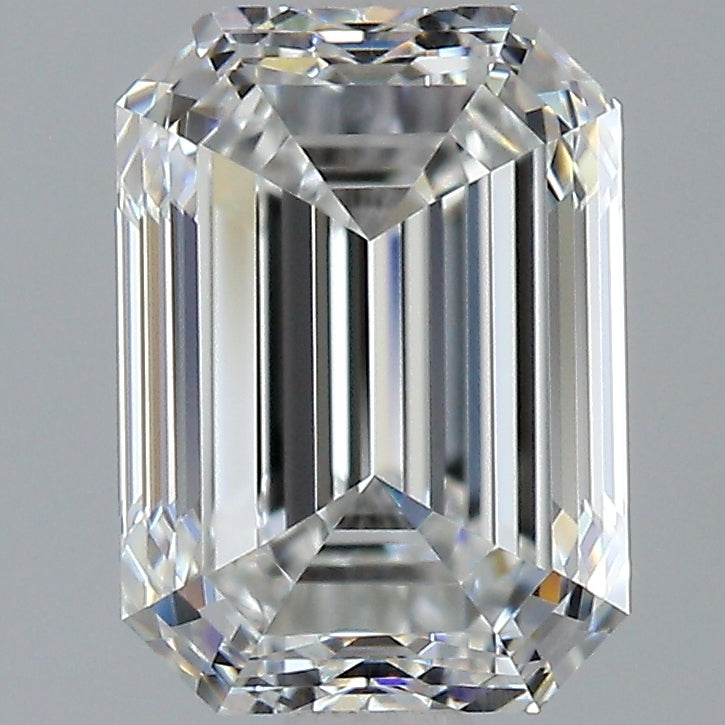 1.5ct Emerald F VVS2 Natural Diamond