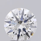 3.2ct Round F VVS2 Lab Grown Diamond