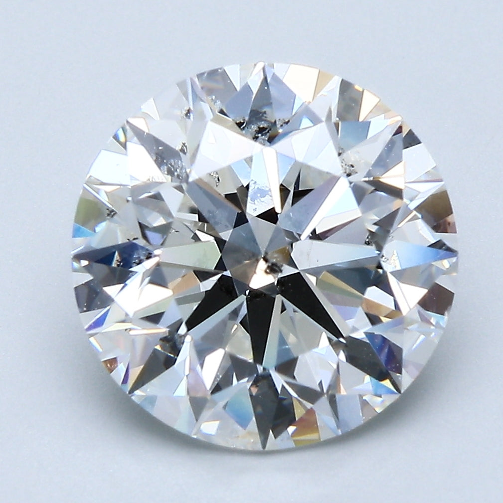 5.01ct Round F SI2 Natural Diamond