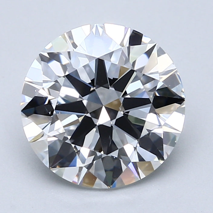 3.02ct Round D VS2 Natural Diamond