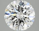 3.07ct Round F VVS2 Lab Grown Diamond