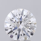2.18ct Round E VVS2 Lab Grown Diamond