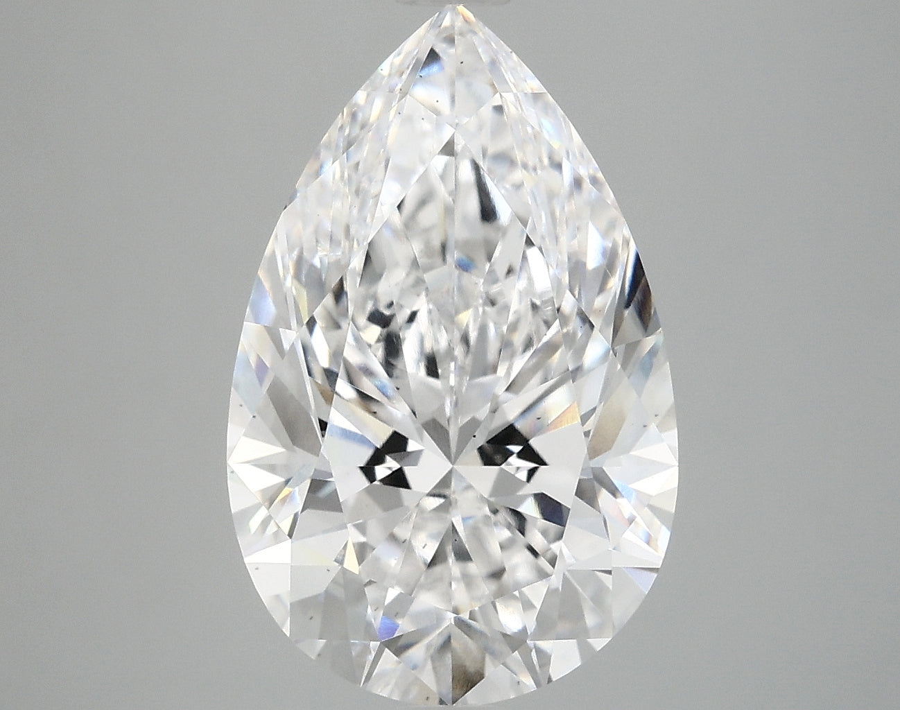 5.71ct Pear D VS2 Lab Grown Diamond