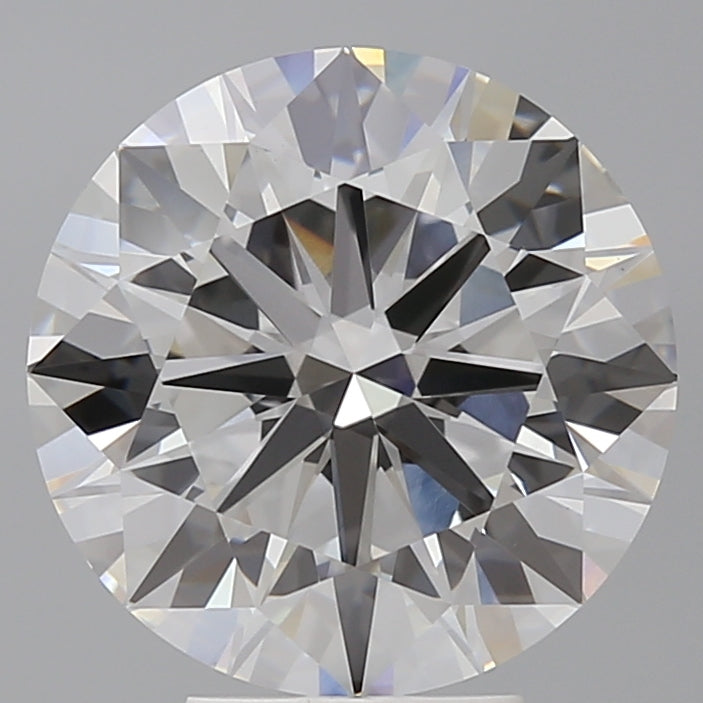 5.59ct Round F VVS2 Lab Grown Diamond