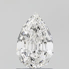 1.05ct Pear Step E VVS2 Lab Grown Diamond