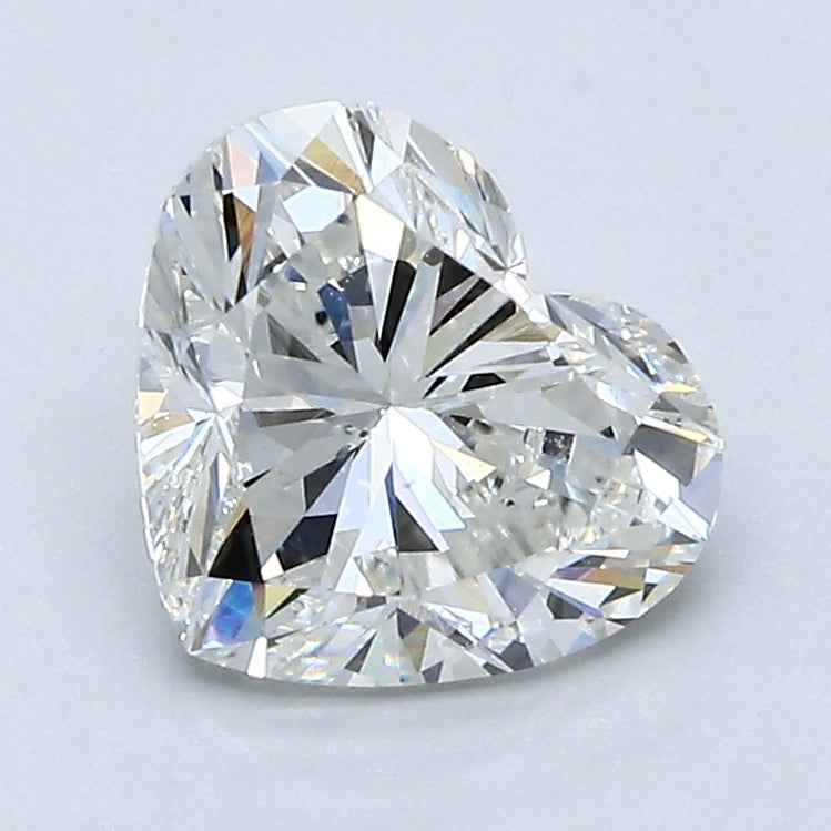 1.7ct Heart H VS2 Natural Diamond