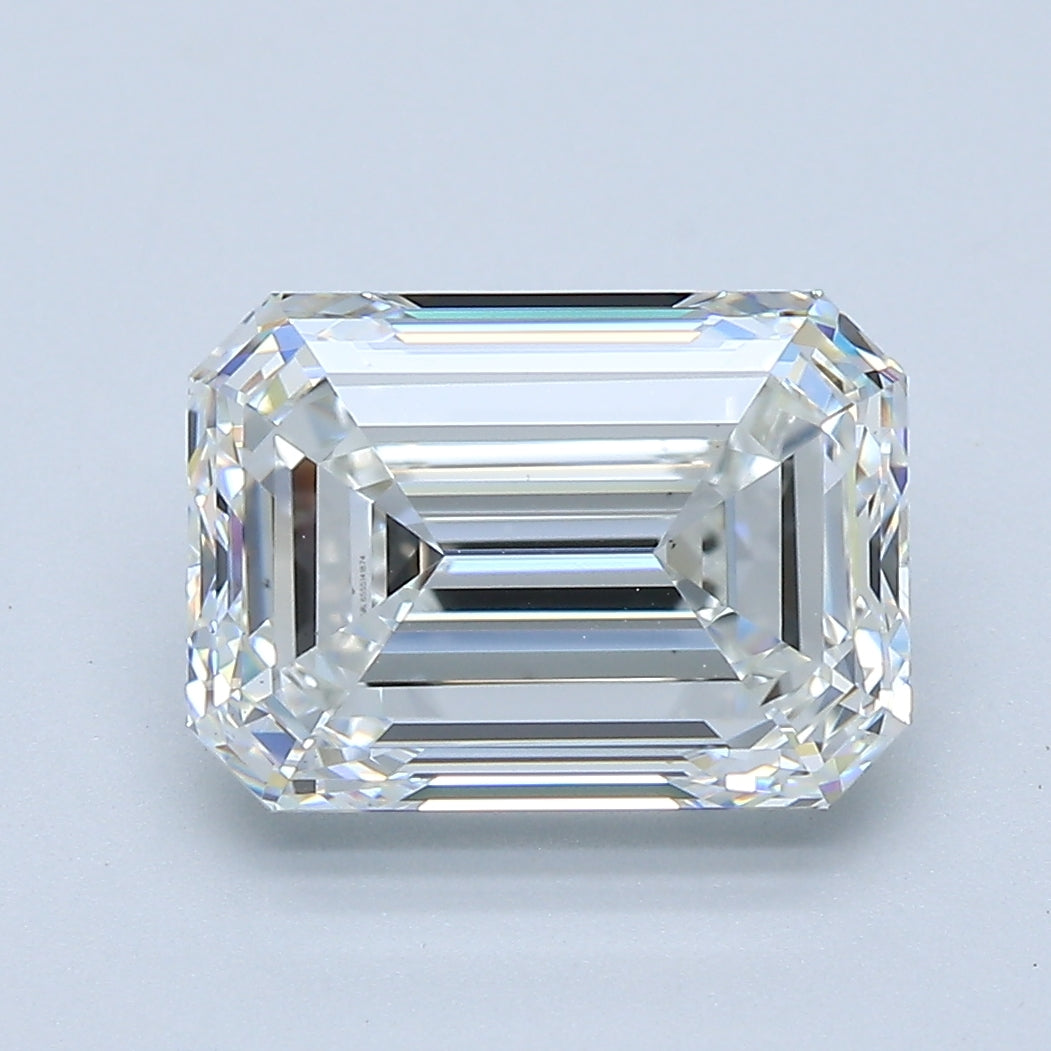 3.7ct Emerald G VS1 Natural Diamond