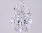 3.72ct Pear F VVS2 Lab Grown Diamond