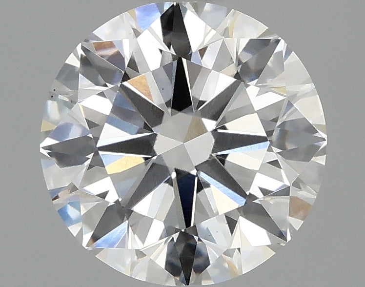 3.46ct Round F VVS2 Lab Grown Diamond