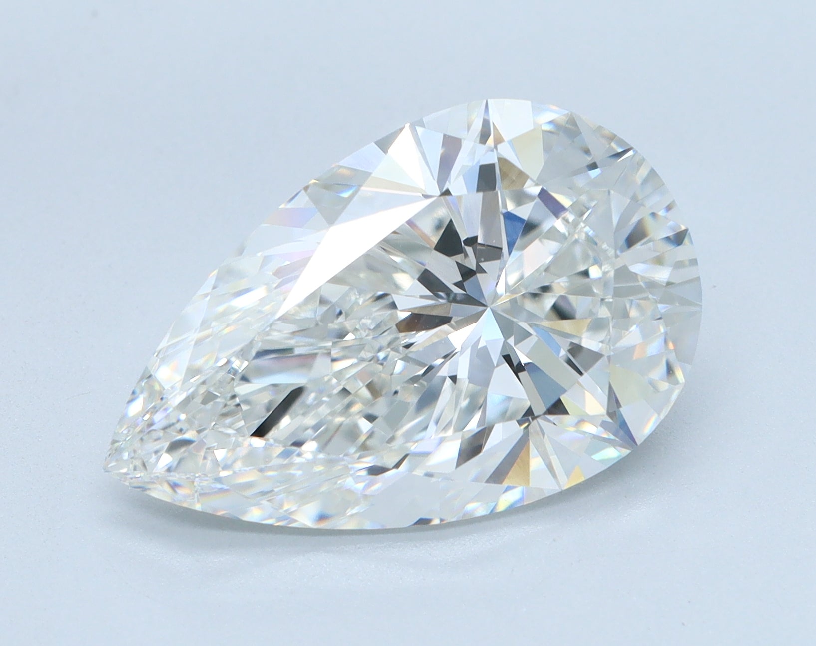 5.58ct Pear E VVS1 Lab Grown Diamond