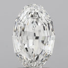 7.29ct Oval Step Cut F VVS2 Lab Grown Diamond