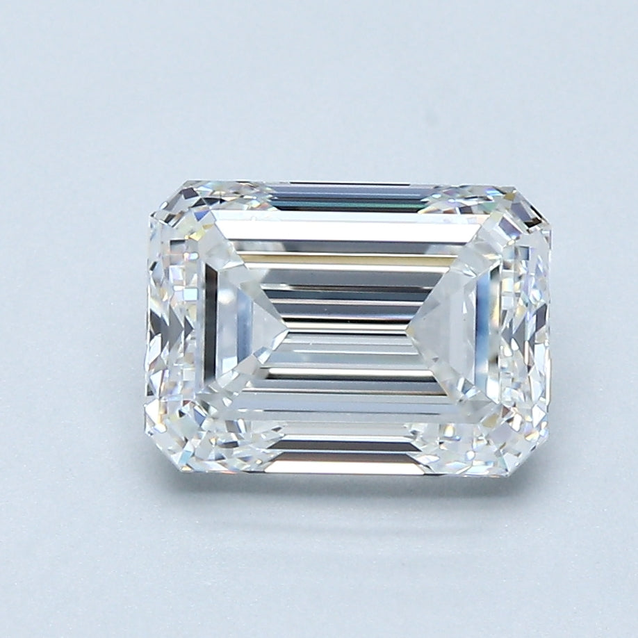2.01ct Emerald F VS1 Natural Diamond