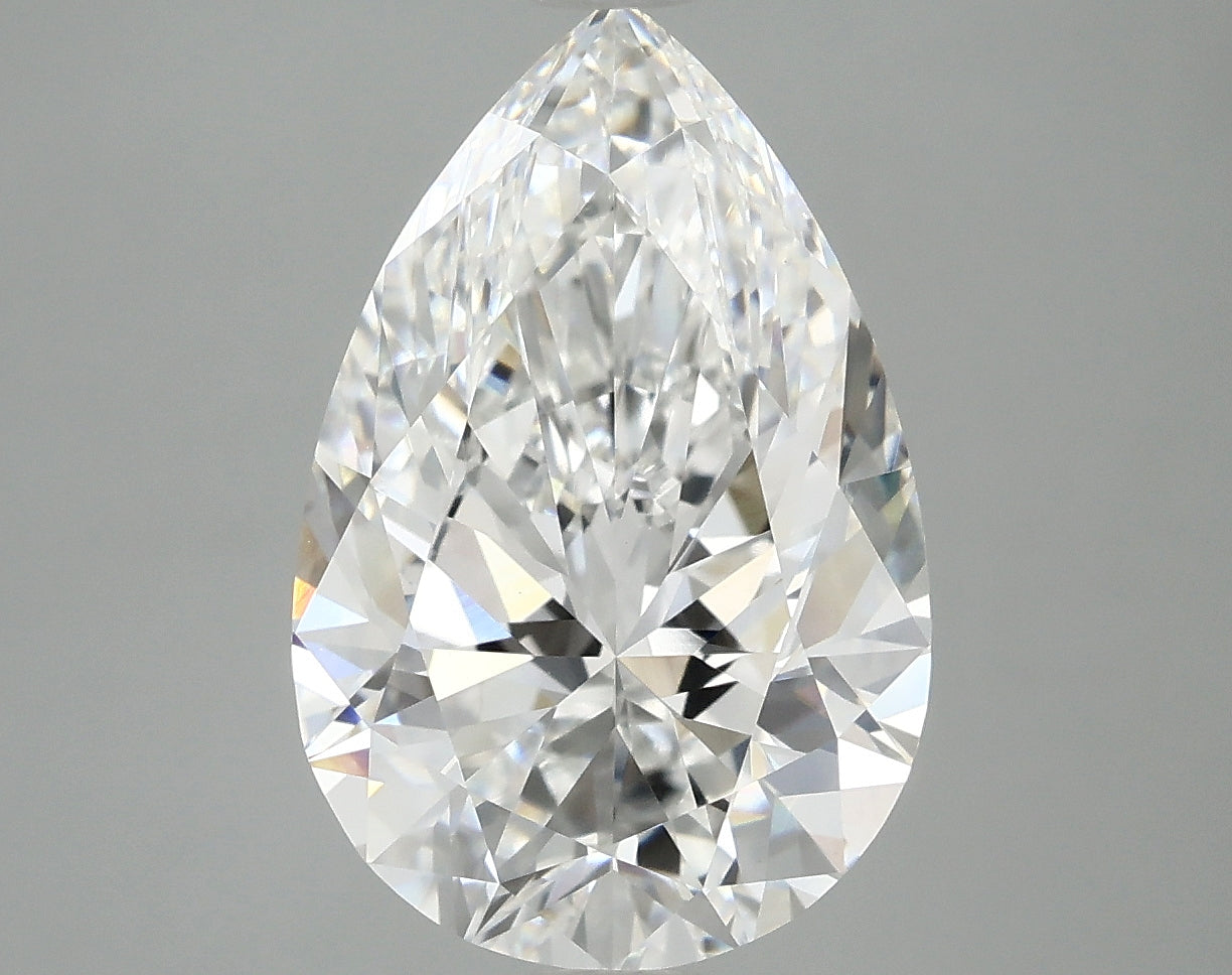 5.04ct Pear D VVS2 Lab Grown Diamond