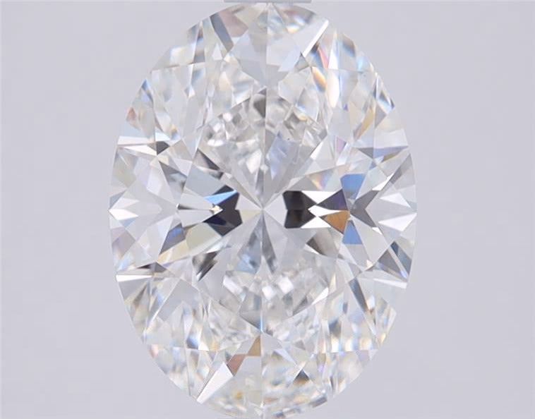 6.55ct Oval F VVS1 Lab Grown Diamond