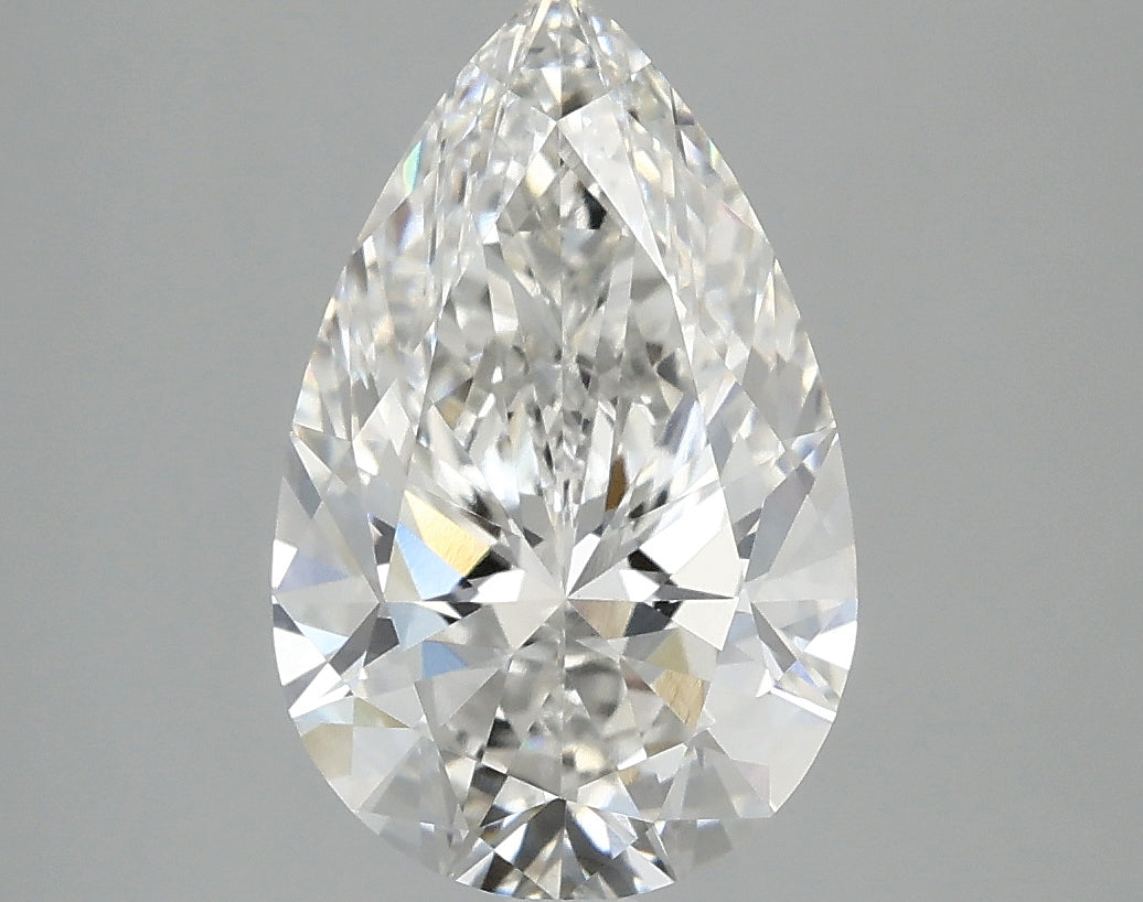 2.75ct Pear F VVS2 Lab Grown Diamond