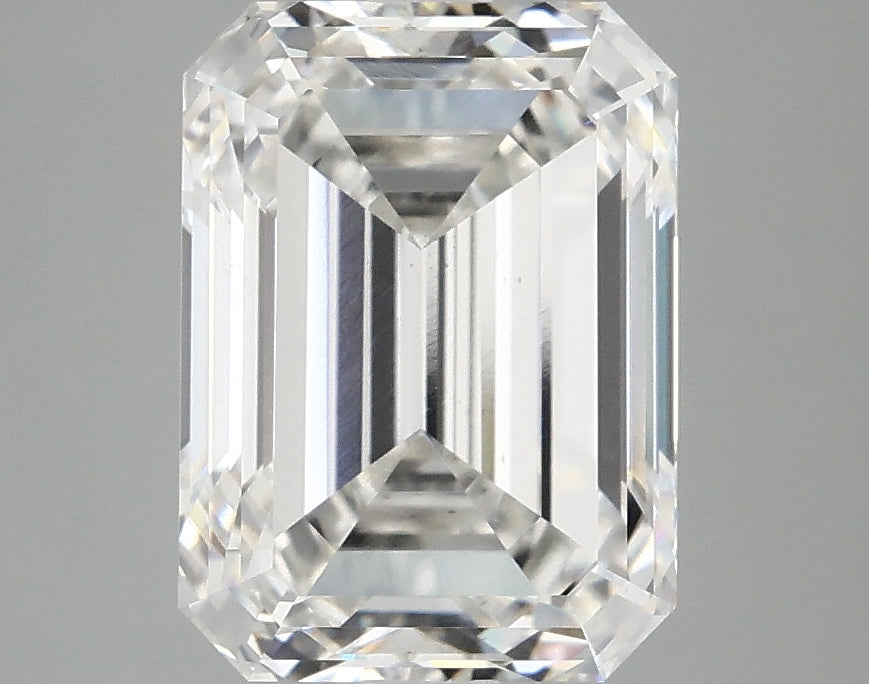 3.67ct Emerald F VS2 Lab Grown Diamond