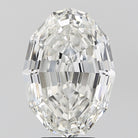 5.09ct Oval Step Cut F VS1 Lab Grown Diamond