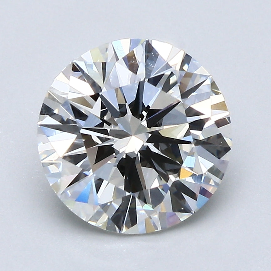 2.52ct Round H VS1 Natural Diamond