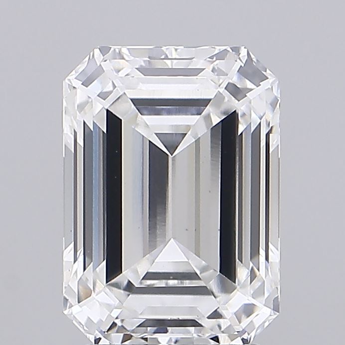 2.93ct Emerald E VS1 Lab Grown Diamond