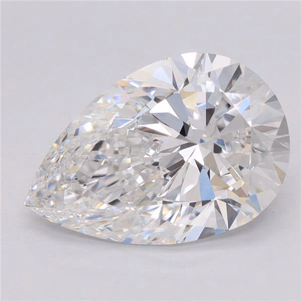 3.07ct Pear E VVS1 Lab Grown Diamond