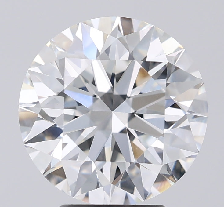 3.69ct Round F VVS2 Lab Grown Diamond