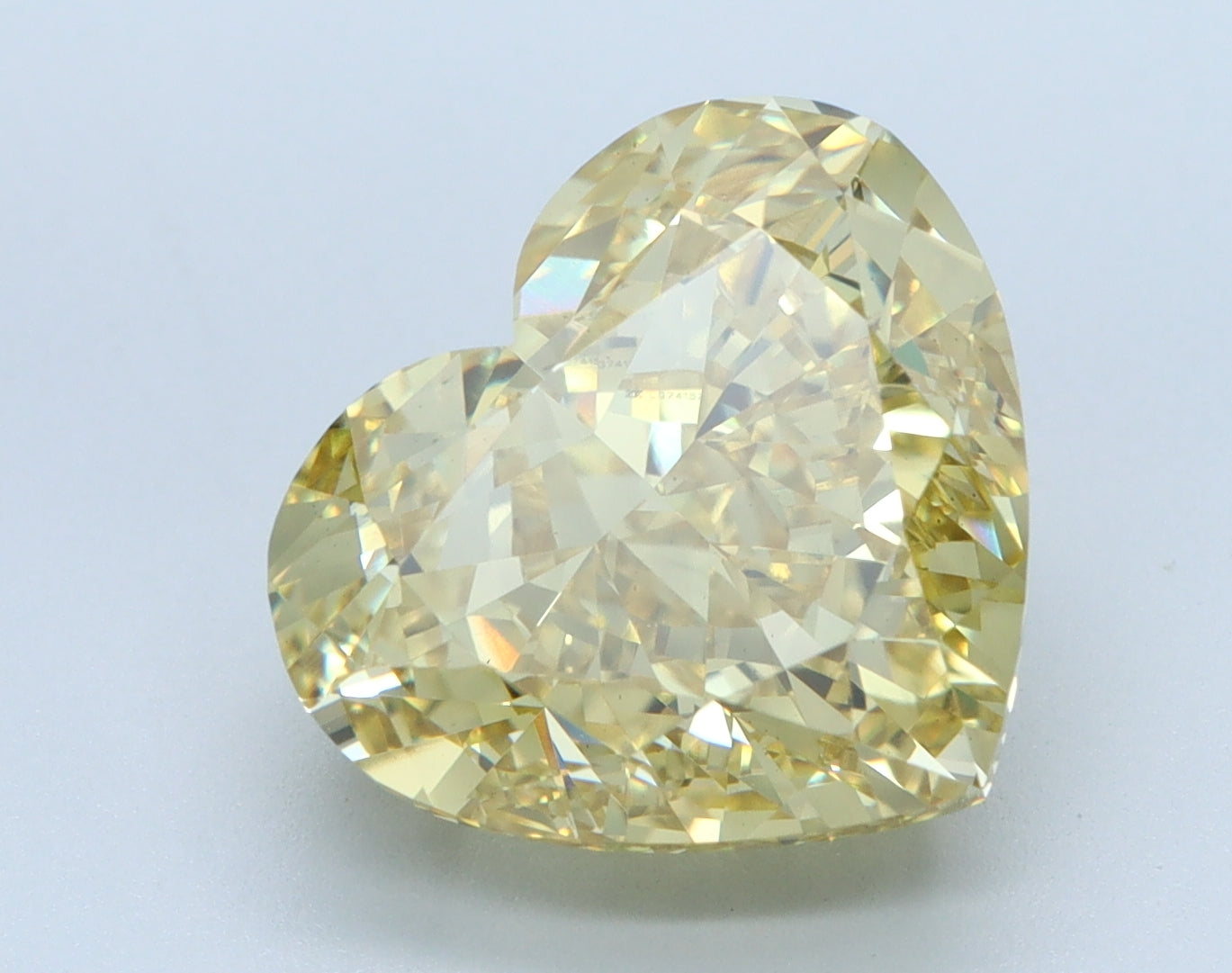 5.99ct Heart Y VS1 Lab Grown Diamond