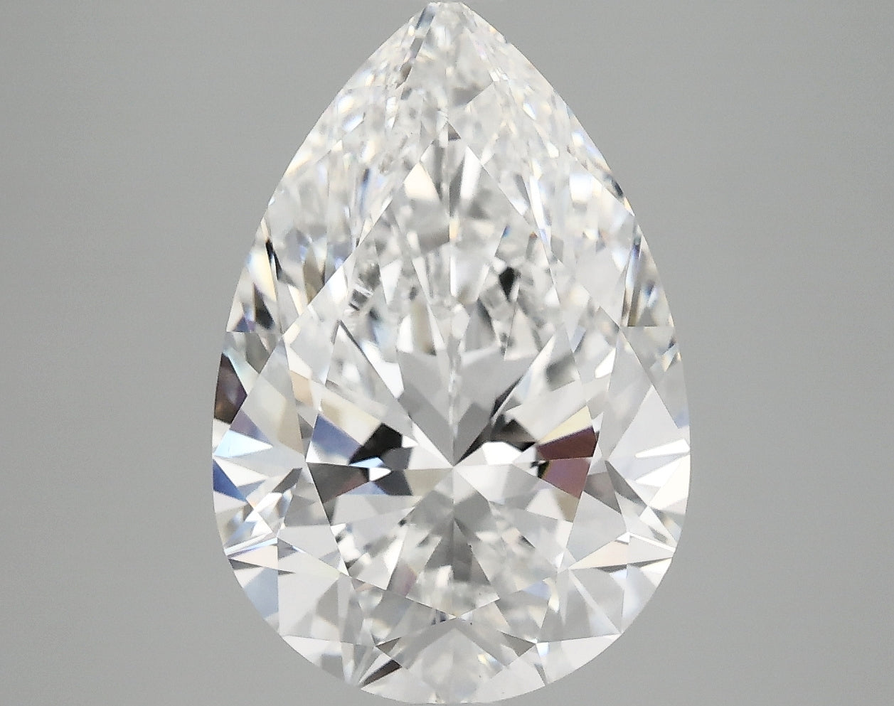 5.58ct Pear E VS1 Lab Grown Diamond