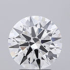 3.46ct Round F VS2 Lab Grown Diamond