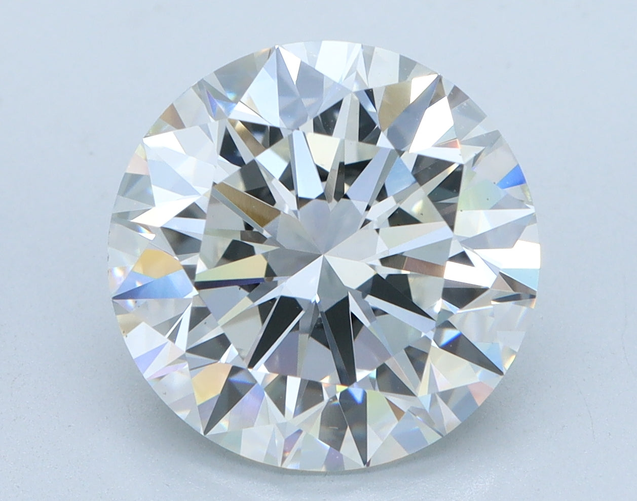 4.51ct Round F VS2 Lab Grown Diamond