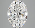 3.88ct Oval F VVS2 Lab Grown Diamond